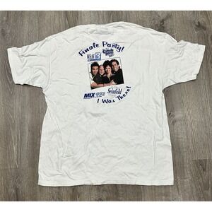 Hanes Beefy Vintage 1998 Seinfeld Finale Viewing Party White XL Graphic TShirt